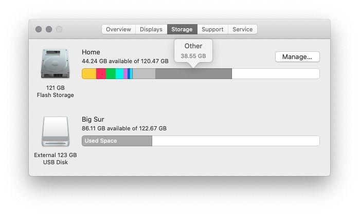 let disk cleaner have access to files mac