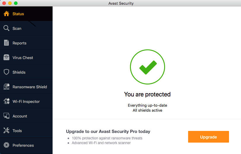 why does avast for mac shows several infections but only lists one